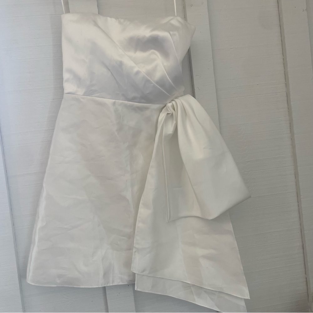 Sachu & Babi Verdance Short Strapless Dress